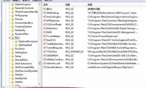 win7注册表启动项位置_win7注册表启动项位置在哪